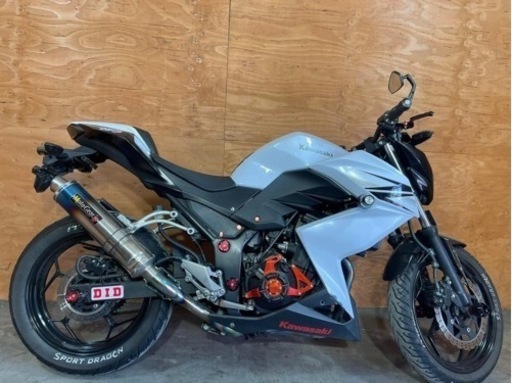 ★お支払い総額19.8万円★ カワサキ Z250 ER250C 2本だし社外マフラー！ 社外テール！カスタムあり！ ETC付き♪ ツーリングに♪ 関東圏内即日配送可能です！ ☆お支払い総額19.8万円☆ カワサキ Z250 ER250C 2本だし社外マフラー！