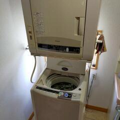 実働　日立 洗濯機6k 乾燥機 4k HITACHI まだまだ 元気