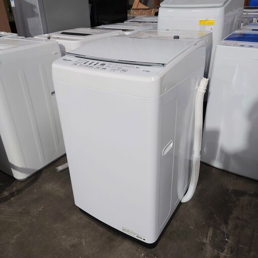 3/29 販売済 2020年製 Hisense 全自動電気 洗濯機 HW-G55B-W 5.5kg 菊倉E