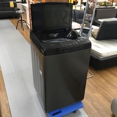 S253アイリスオーヤマ 洗濯機 8kg ブラックレーベル 全自動 部屋干し