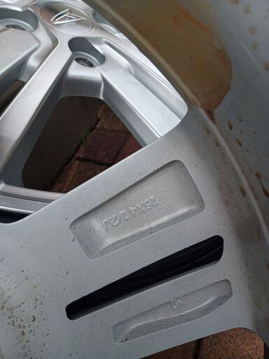 ポテンザ　RE050A　165/50R16　新型コペン　新車外し　純正アルミタイヤセット