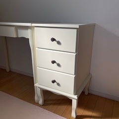 アンティーク調　学習机　3点セット　ほぼ新品