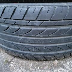 19インチ　アルミ　5穴　溝多