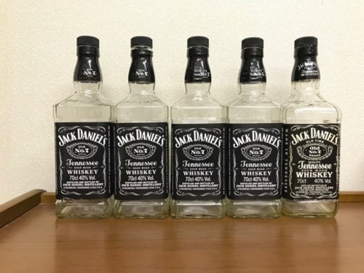 ジャックダニエル 空き瓶 700ml インテリア ケイティ 佐伯区役所前の家具の中古あげます 譲ります ジモティーで不用品の処分