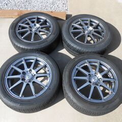 美品アルミホイール205-55-16タイヤ付き