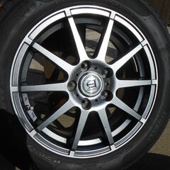 美品アルミホイール205-55-16タイヤ付き