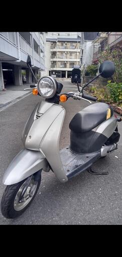 特売!【配送可\u0026整備済】ホンダ　トゥデイ　シルバー　4st　原付　バイク　50cc　スクーター