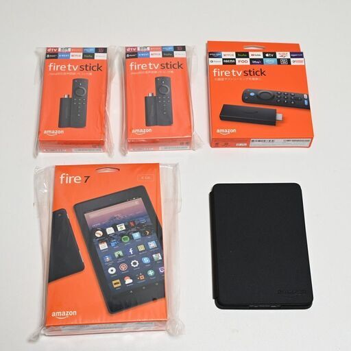 Amazon FireTV 3個/ Fire7 / Kindle