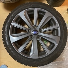 スバルWRXS4 2.0GT純正ホイール 225 45/R18 4本セット スタッドレスタイヤ