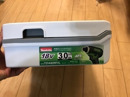 決まりました。マキタ 18VインパクトドライバーTD149 新品未使用品 
