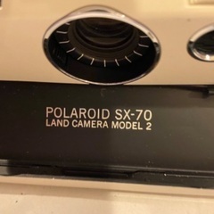 Poraroid SX-70 カメラ&フィルム2セット
