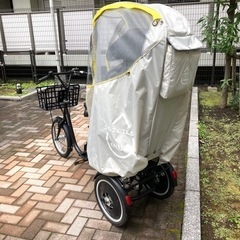 ふたごじてんしゃ　レインカバー 付