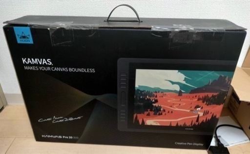 新品　HUION 液タブKamvas Pro20（2019）