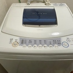 東芝全自動電気洗濯機（AW-60GA）