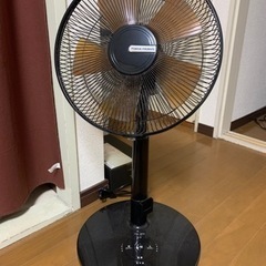 扇風機　リモコン付き