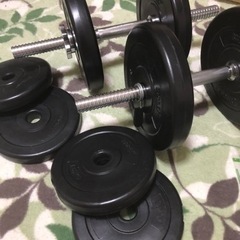 ダンベル15kg×2 【美品】 お渡し希望！大阪市