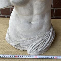 ◎お値下げしました♪ 逸品貴重希少 白磁 石像 石膏像 美人胸像裸婦 女神 デッサン モチーフ 古美術品西洋彫刻旧家蔵出うぶだし