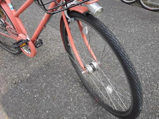 中古自転車１９２９　ブリヂストン　マークローザ　M77ST4　27インチ　７段ギヤ　アルミフレーム　LEDオートライト