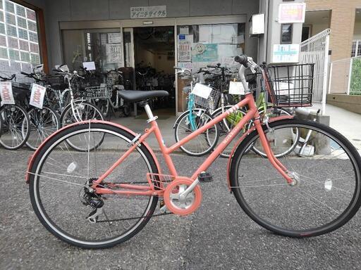 中古自転車１９２９　ブリヂストン　マークローザ　M77ST4　27インチ　７段ギヤ　アルミフレーム　LEDオートライト