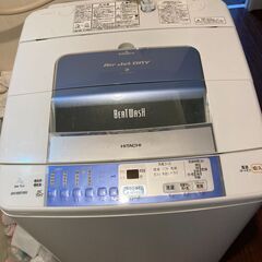 ①日立洗濯機  ビートウォッシュ BW-7LV　簡易乾燥機能付洗...