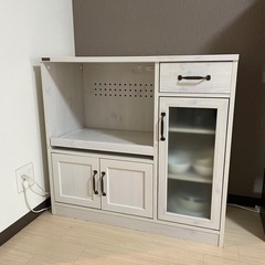 【決定】食器棚　キッチンボード　北欧　白