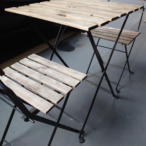 受渡し様決定 Ikea屋外用テーブルチェアセット K J 西鉄平尾の家具の中古あげます 譲ります ジモティーで不用品の処分
