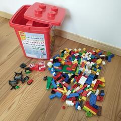 LEGOブロック基本セット　赤いバケツ