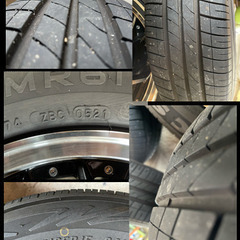 ●●● 【週末限定値下】175 65 15 新品に近いホイールと低走行タイヤセット ●●●