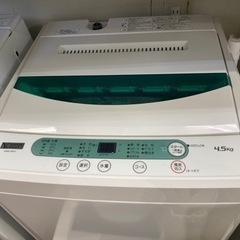 2019年製 ヤマダ電機モデル Ｙ\'s 洗濯機 4.5K 学生 一人暮らし 中古家電