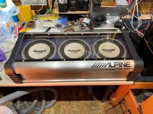 アルパイン サブウーハー ALPINE パワードサブウーファー SWE-1890 アルパイン サブウーハー ALPINE パワードサブウーファー SWE-1890