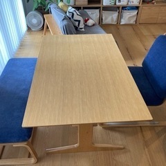 新品spick&span   Higuchi×S チノワイドパンツ 40 ピンク-無印良品にてリビングでもダイニングでも使えるテーブルセットを2019年購入