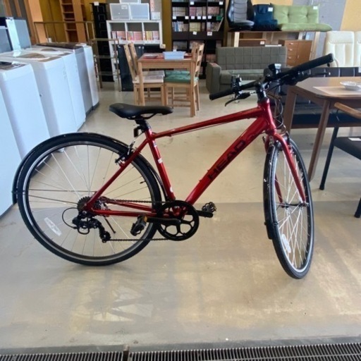 未使用 HEAD ELVALLE マウンテンバイク 自転車 レッド