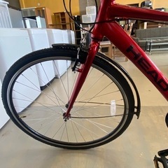 未使用 HEAD ELVALLE マウンテンバイク 自転車 レッド