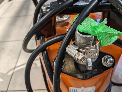 水中ポンプ 鶴見製作所低水位排水用LSC1.4S 50ヘルツ ホース約5.8M、