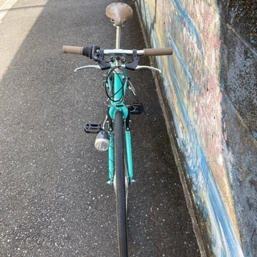 クロスバイク カスタマイズ オートライトLEDランプ 整備済み！