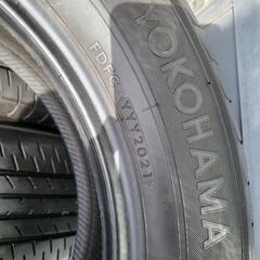 ヨコハマ BluEarth E51 225/60R17 4本 2021年製 バリ山
