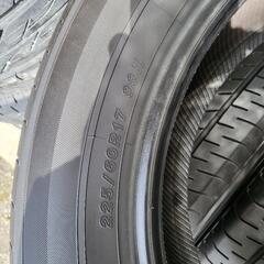 ヨコハマ BluEarth E51 225/60R17 4本 2021年製 バリ山