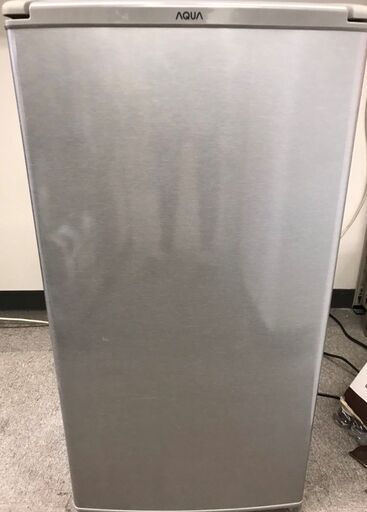 【レガストック川崎本店】【K10033】AQUA　冷蔵庫　ワンドア　2017年製　AQR-8G