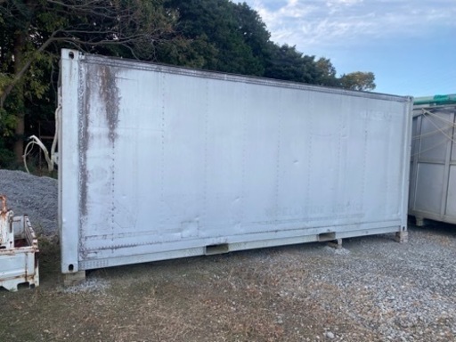保冷 海上コンテナ アルミコンテナー 箱 倉庫 工具入れ アルミ フィート feet ガレージ Ksc 磐田のその他の中古車 ジモティー