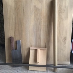 蕎麦打ちセット。