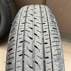 新車外し　軽トラ　軽バン　ダイハツ純正　145/80/12 LT ４本セット