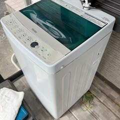 簡易乾燥機付　洗濯機　4.5kg