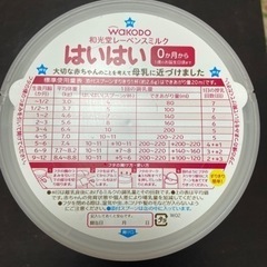 粉ミルク　はいはい　1缶　新品未開封