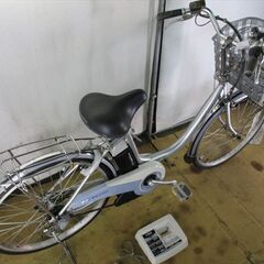 B832☆整備済み 特価 中古電動自転車 BS アシスタ シルバー 3.8Ah 