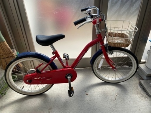 子供自転車18インチ＋補助輪付