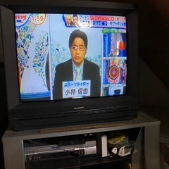 ブラウン管テレビ+地デジチューナー SHARP 29C-RM1