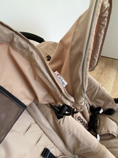 エアバギー ココダブル キャメル 双子年子ベビーカー