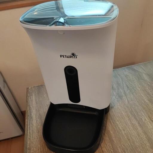PET WANT 自動餌やり器 ネコ用 カメラ付き カリカリマシーンSP