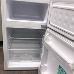 【レガストック川崎本店】【K14740】ハイアール　冷蔵庫　JR-N85D-W　2019年製