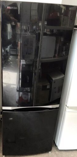 【レガストック川崎本店】【K10679】東芝　冷蔵庫　GR-M15BS　2018年製